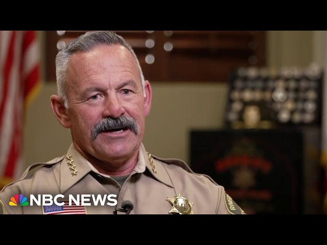 ⁣California sheriff is Trump's blue-state ally