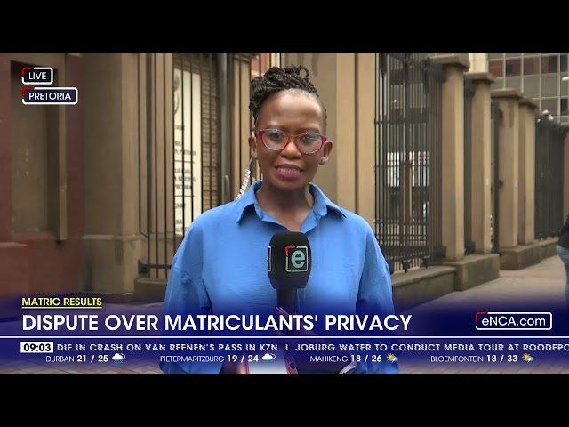 ⁣Urgent application to block public release of matric results