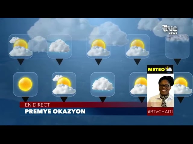 ⁣Previzyon meteyolojik sou peyi Ayiti pou jounen madi 7 janvye 2025