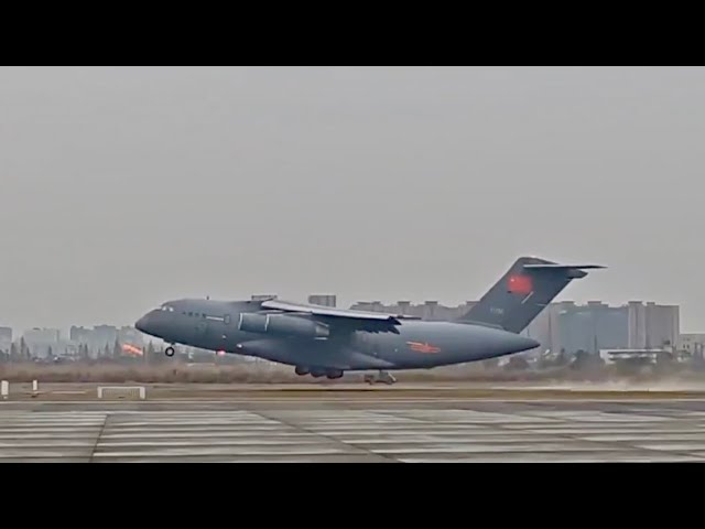 ⁣Y-20 aircraft deployed to assist in Xizang earthquake relief