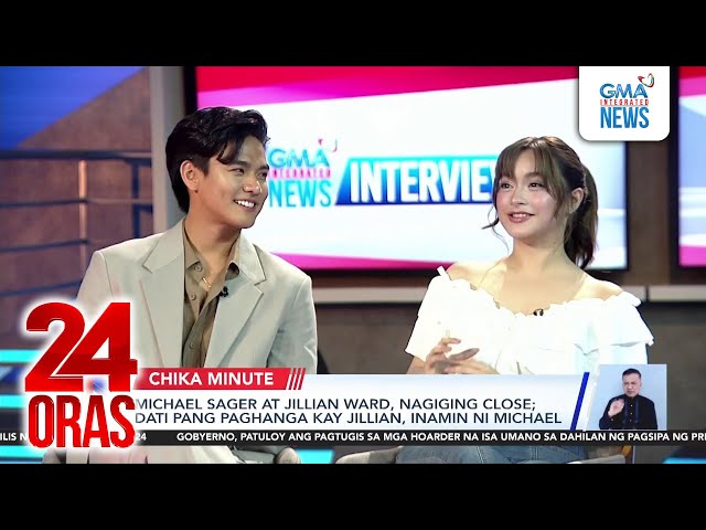 ⁣Michael Sager at Jillian Ward, nagiging close; dati pang panghanga kay Jillian, inamin... | 24 Oras