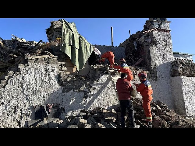 ⁣Un terremoto de 7 grados deja al menos 95 muertos en el Tíbet