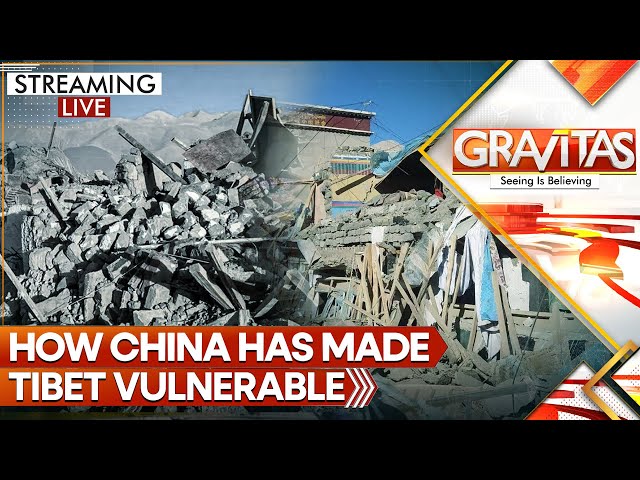 ⁣Tibet Earthquake: How China Has Made The Himalayas Vulnerable, Stolen Its Wealth | GRAVITAS LIVE