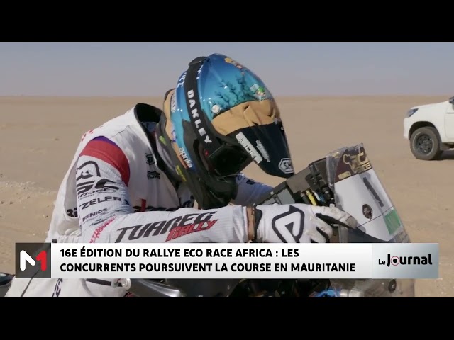 ⁣Rallye Eco Race Africa : les concurrents poursuivent la course en Mauritanie