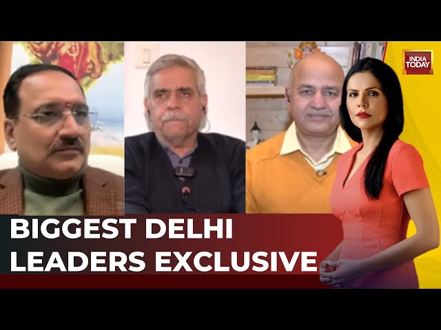 ⁣Will AAP Score A Hattrick In Delhi? | Can BJP End 26 Years Drought In Delhi | India Today LIVE