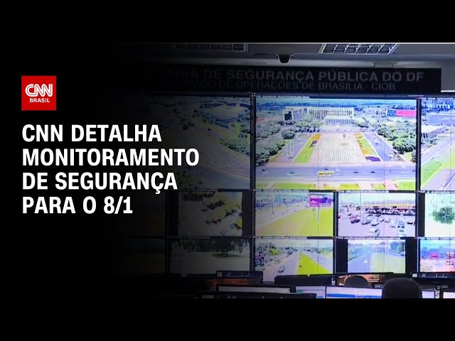 ⁣CNN detalha monitoramento de segurança para o 8/1 | BASTIDORES CNN