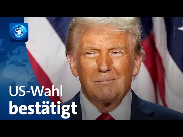 ⁣US-Kongress bestätigt Trumps Sieg bei der Präsidentenwahl