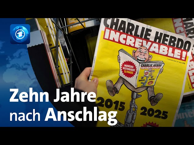 ⁣„Charlie Hebdo“: Zehn Jahre nach Anschlag auf französisches Satiremagazin