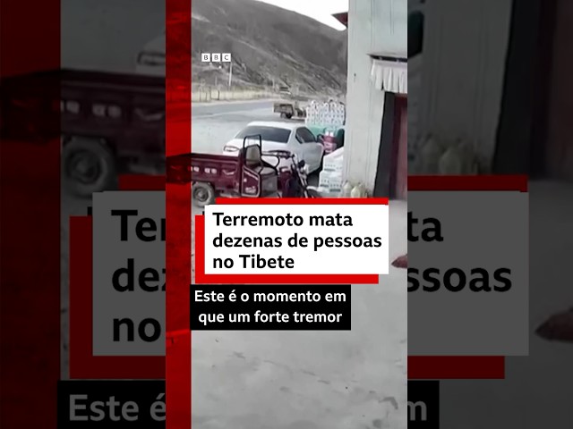 ⁣Terremoto no Tibete: dezenas morrem em cidade sagrada #bbcnewsbrasil #noticias