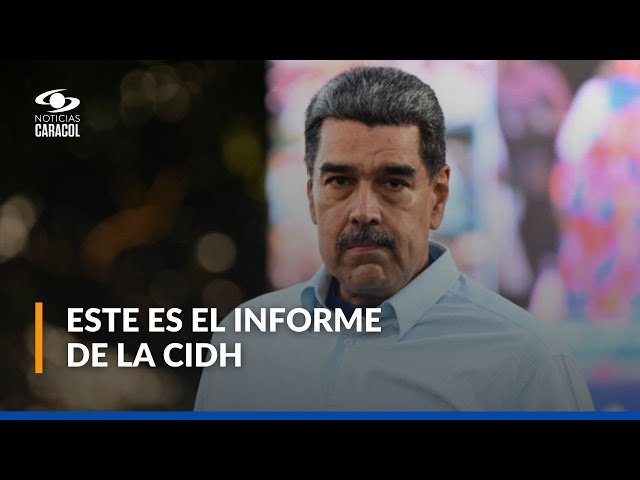 ⁣Reelección de Nicolás Maduro no tiene legitimidad, señala la CIDH