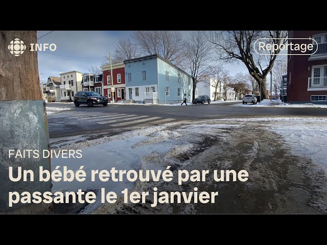 ⁣Un nouveau-né abandonné dehors à Trois-Rivières