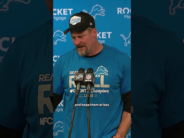 ⁣Dan Campbell after Lions win over Vikings