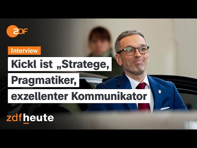 ⁣FPÖ in Österreich: Das plant Kickl  - Politikwissenschaftler im Interview | ZDFheute live