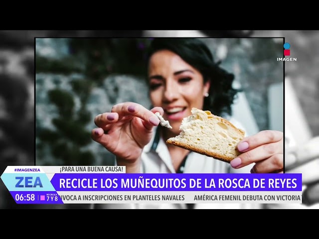 ⁣El Banco de Tapitas A.C. invita a donar los muñequitos de la rosca de reyes | Noticias con Paco Zea