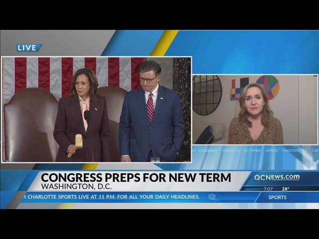 ⁣Congress preps for new term after certifying 2024 election