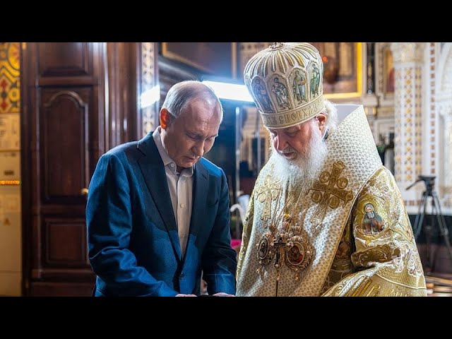 ⁣Putin asks Russian Orthodox church patriarch to consecrate Christmas gifts for troops in Ukraine