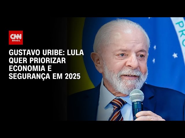 ⁣Gustavo Uribe: Lula quer priorizar economia e segurança em 2025 | BASTIDORES CNN