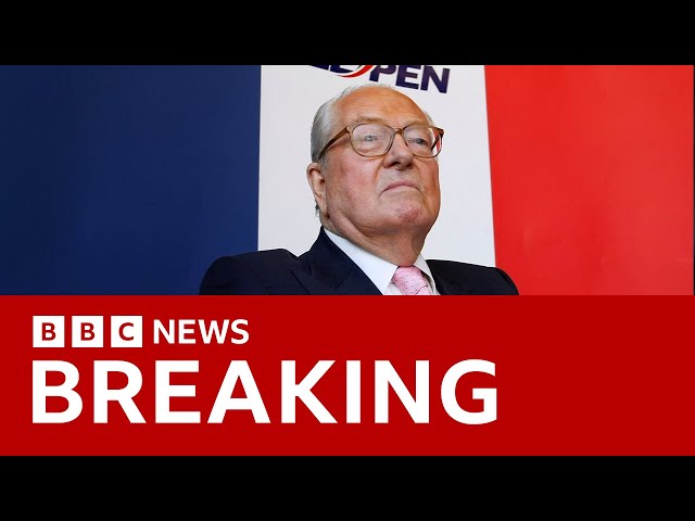 ⁣Far-right French politician Jean-Marie Le Pen dies aged 96 | BBC News