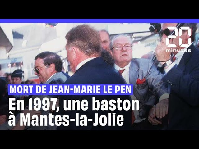 ⁣Mort de Jean-Marie Le Pen : « Pédé, va ! »... Quand le leader du FN s'est bastonné à Mantes...