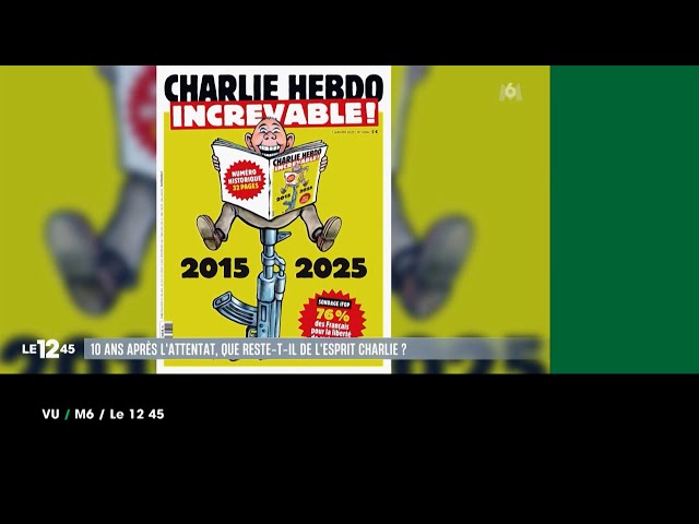 ⁣VU du 07/01/2025 : Charlie Hebdo increvable !