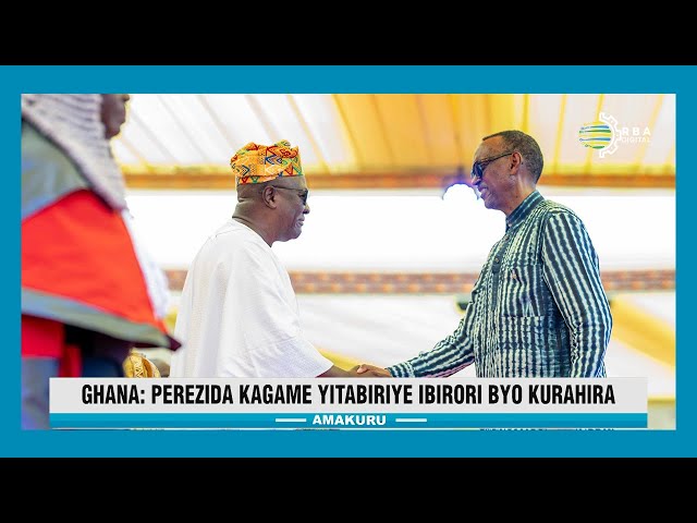 ⁣Perezida Kagame yitabiriye irahira rya Perezida mushya wa Ghana