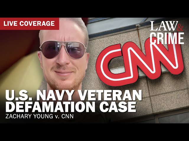 ⁣LIVE: CNN Defamation Trial — Zachary Young v. CNN — Day One