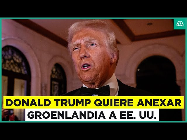 ⁣¿Donald Trump quiere anexar Groenlandia a Estados Unidos?