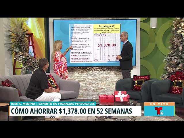 ⁣Reto de las 52 semanas: ahorra más de $1,300