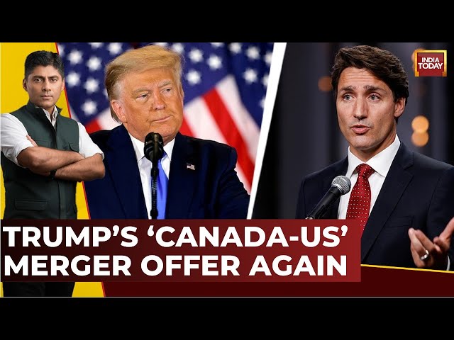 ⁣India First With Gaurav Sawant: Trump Mocks Trudeau, Bids To 'Buy' Greenland | US-Canada M