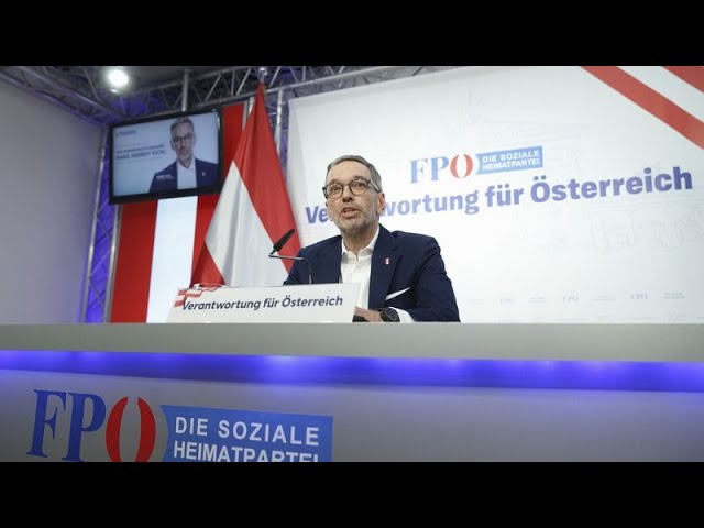 ⁣La ultraderecha invita al Partido Popular al diálogo para formar una coalición en Austria