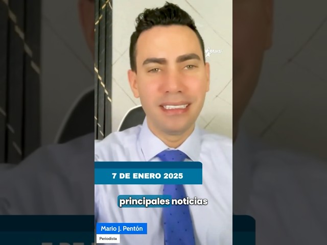 ⁣Las principales noticias para Cuba hoy, 7 de enero de 2025 con Mario J. Pentón.  #Cuba