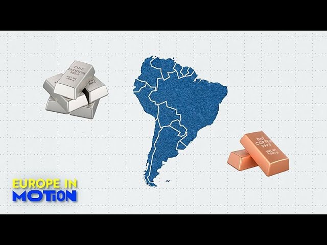 ⁣Del litio al arsénico, ¿de qué países latinoamericanos se abastecerá la UE?