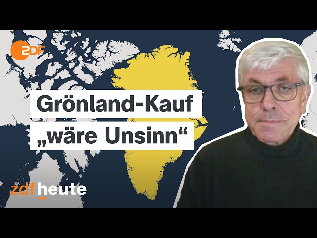 ⁣Trumps Sohn Donald Jr. auf Grönland: Warum sie die Insel kontrollieren wollen | ZDFheute live