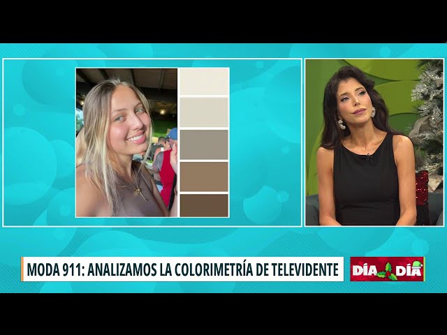 ⁣Moda 911: Miss Gala analiza la colorimetría de televidente