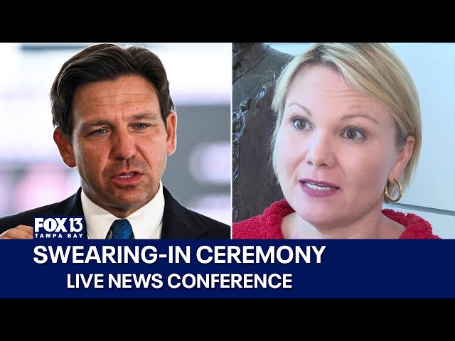 ⁣Gov. DeSantis joins Suzy Lopez for Hillsborough County State Attorney swearing-in ceremony