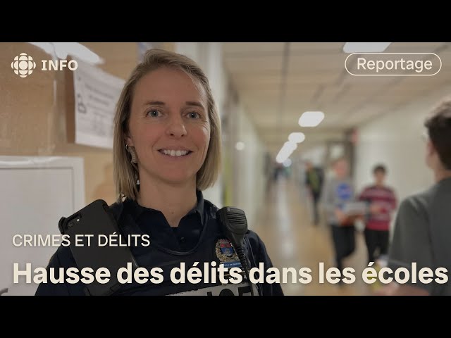 ⁣Hausse des délits rapportés dans les écoles secondaires de Québec