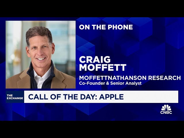 ⁣Apple: Here's why MoffettNathanson downgraded the stock to sell