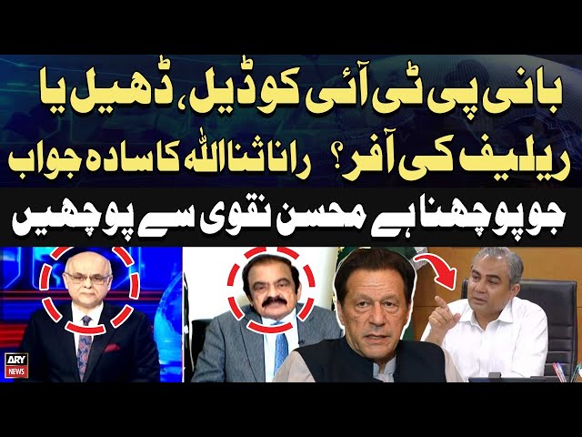 ⁣"Jo Puchna Hai Mohsin Naqvi Say Puchein..." Rana Sanaullah's Shocking Statement