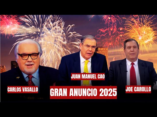 ⁣GRAN ANUNCIO 2025: Programa Especial A FONDO, con Juan Manuel Cao, Carlos Vasallo y Joe Carollo