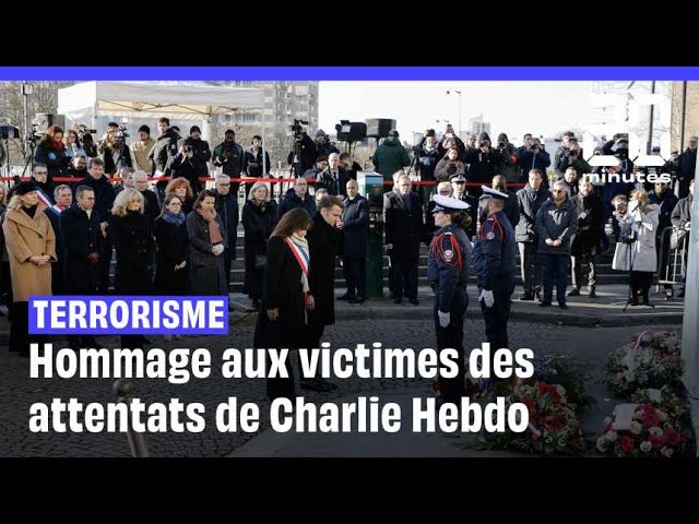 ⁣Hommage aux victimes des attentats de Charlie Hebdo et de l’Hyper Cacher