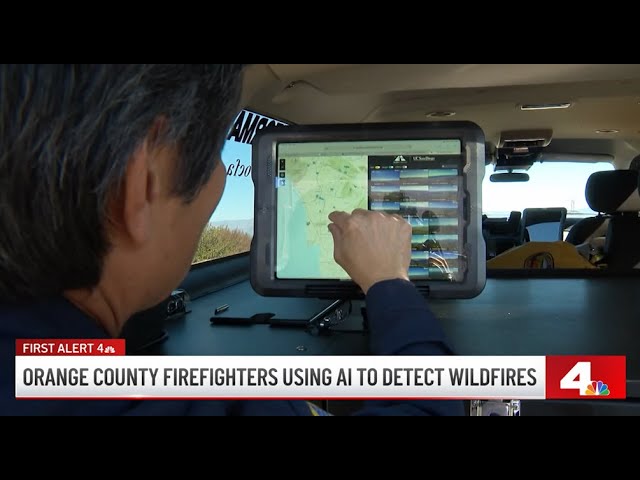 ⁣Firefighters Using AI To Help Track Wildfires - The Rundown: Tuesday 1/7/25 | NBCLA