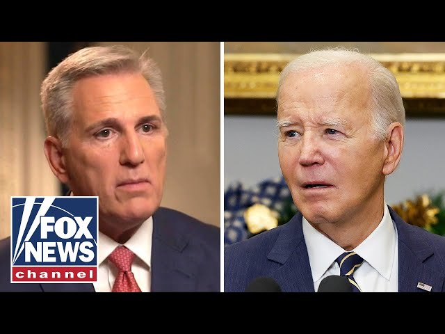 ⁣Biden's final presidential actions are 'punishment' for America, McCarthy warns