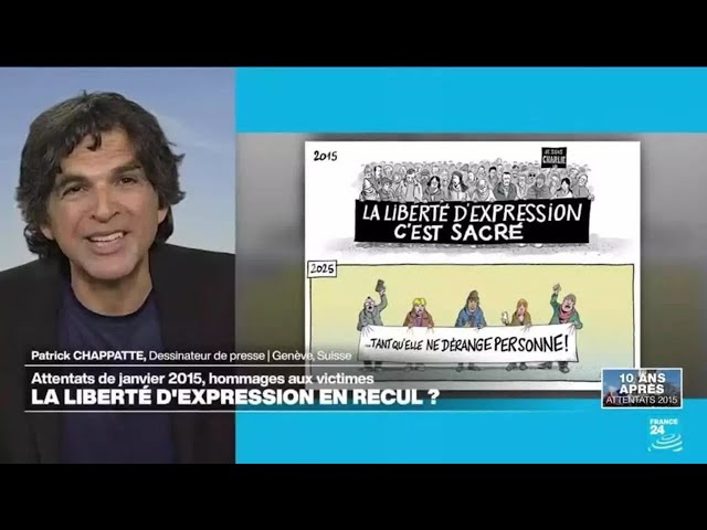 ⁣Face à l'affaiblissement de la presse, "l'humour est devenu un peu plus étroit aujour