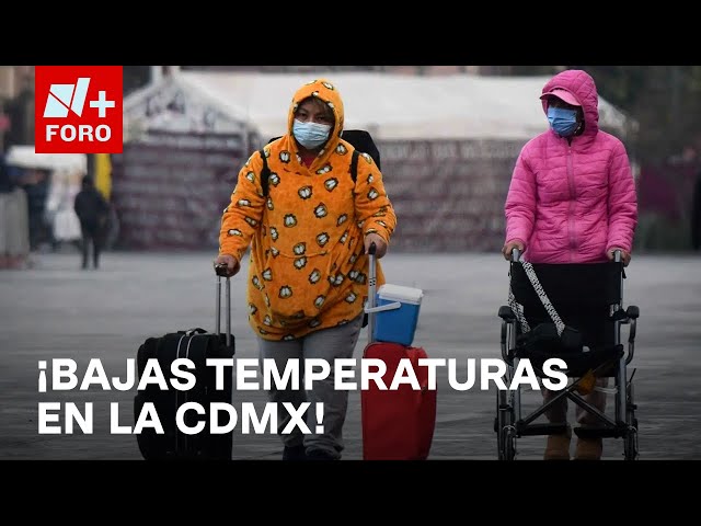 ⁣¡Cuídate! Activan alerta por frío en estas alcaldías de la CDMX - Noticias MX