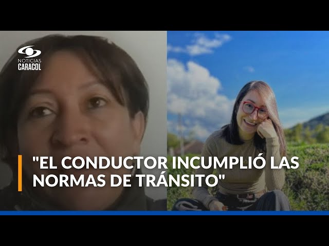 ⁣Habla madre de ciclista que murió arrollada por grúa en vía Soacha-Sibaté