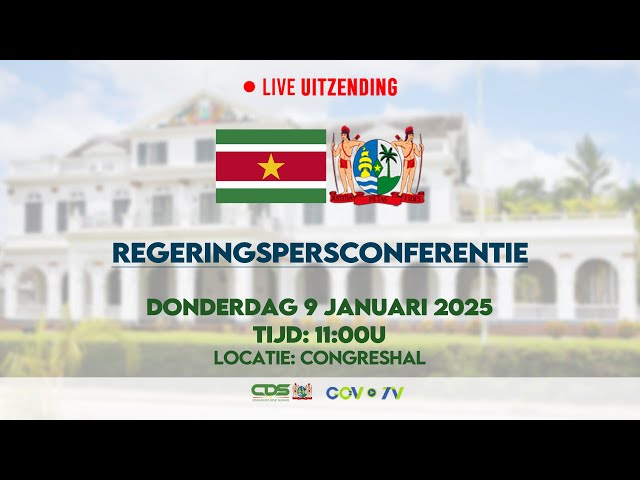 ⁣REGERINGSPERSCONFERENTIE 09-01-2025