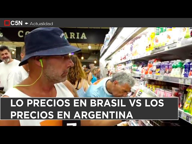 ⁣Los PRECIOS en BRASIL vs los PRECIOS en ARGENTINA