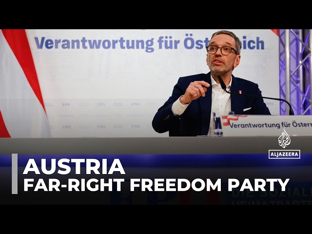 ⁣Austria political crisis: Far-right freedom party will begin coalition talks