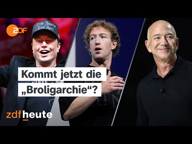 ⁣Meta schafft Faktencheck ab: Was sich Zuckerberg, Musk und Co. von Trump versprechen | ZDFheute live