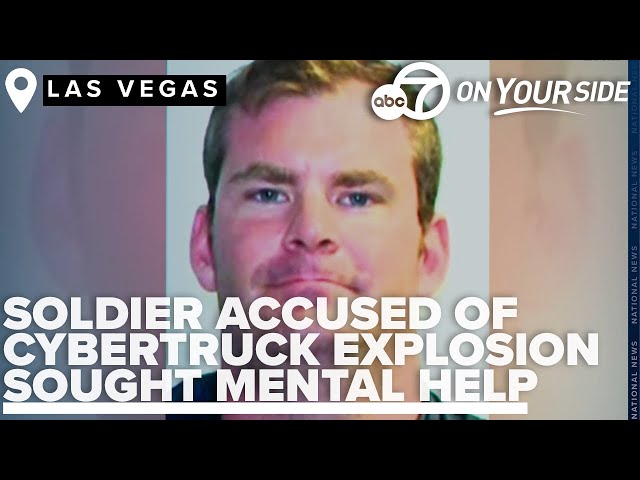 ⁣Mental health program used by soldier who caused Las Vegas Cybertruck blast